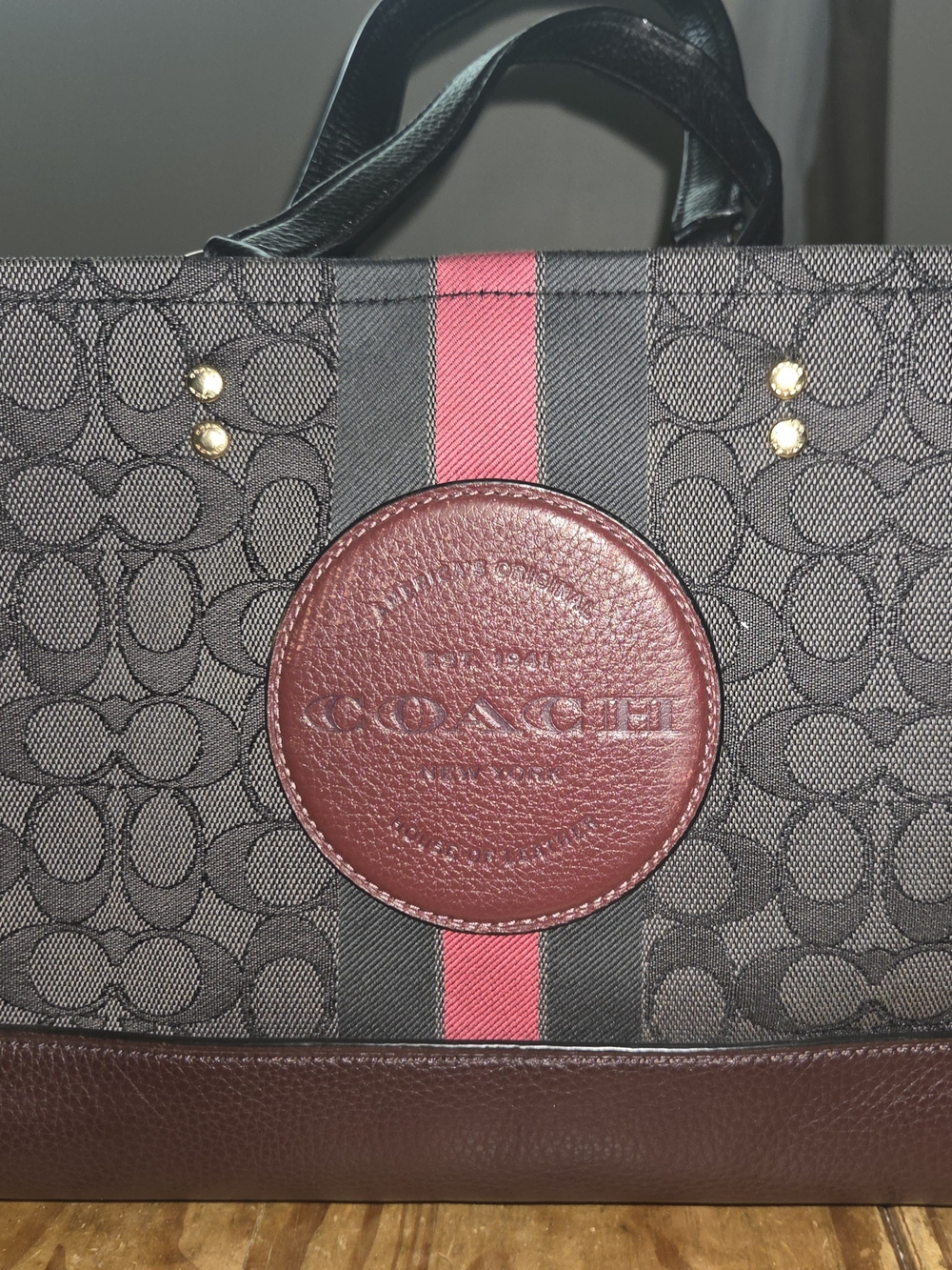 NWT COACH DEMPSEY TOTE